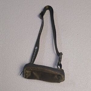 Pure Barre Khaki Belt Bag
